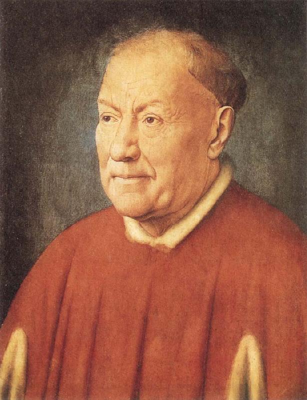 EYCK, Jan van Portrait of Cardinal Nicola Albergati oil painting image